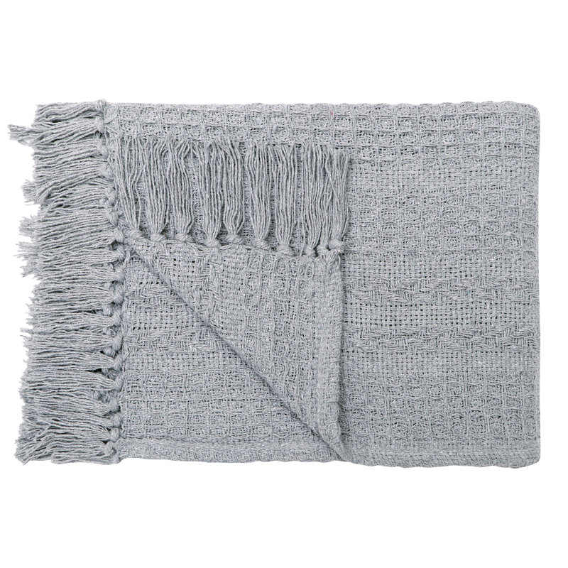 Jeté en coton tissé à la main doux et chaud en coton Batik | Canapé | Lit | 50 po x 60 po (ensemble de 2), Turquoise