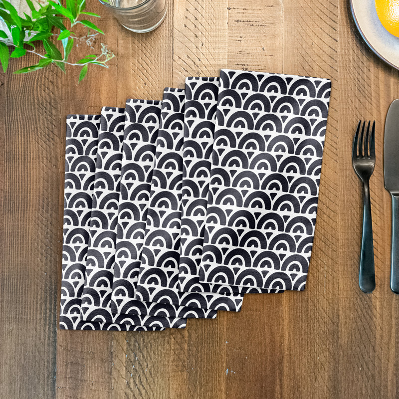 Serviette 10 po Daryel Wavy Arch