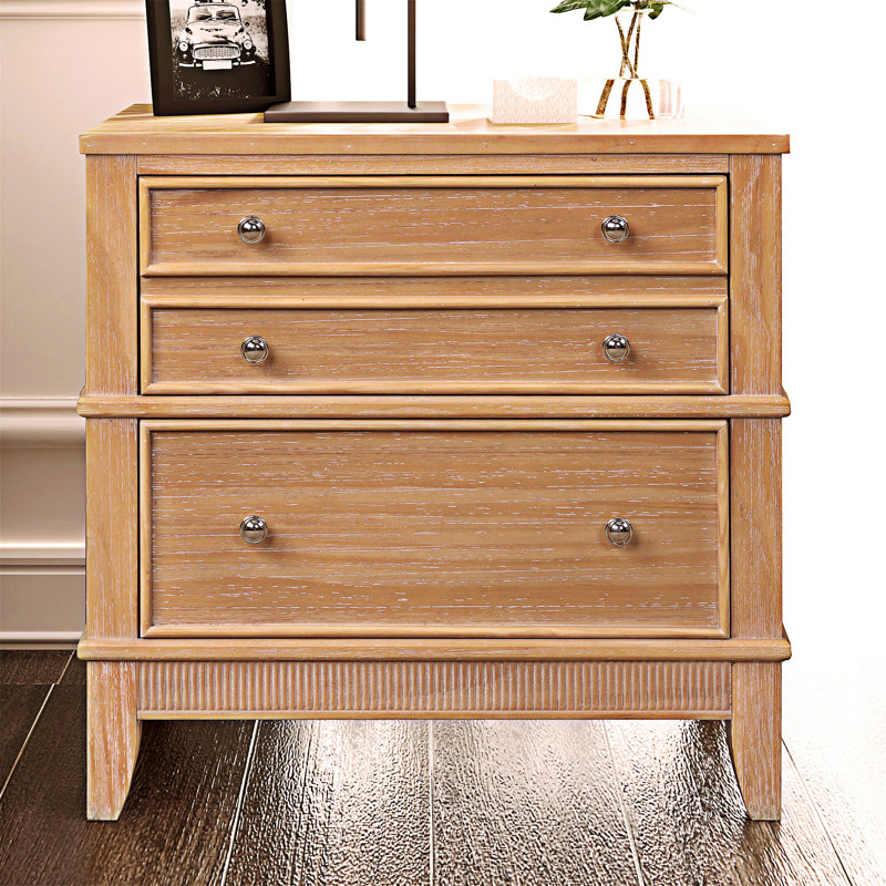 Side Table Nightstand With Drawer
