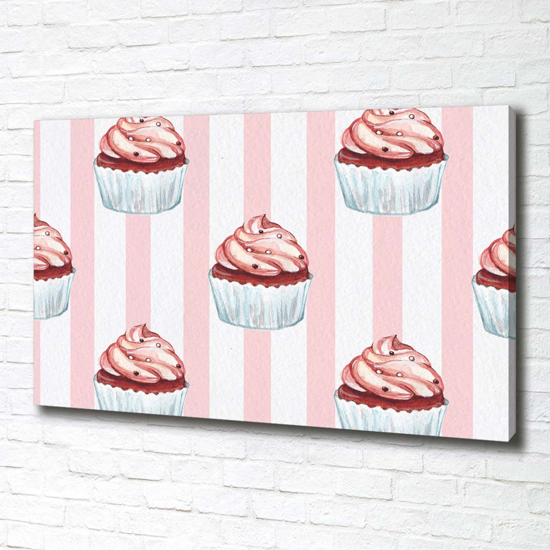 Cupcakes - Wrapped Canvas Print