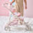 Teamson Kids Pin Up Confetti Doll Jogging Stroller with Retractable Canopy, Foldable Design & Storage Basket for 18" Dolls-133071214