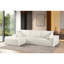 Canapé modulaire convertible en velours côtelé doux, canapé confortable moderne avec rembourrage en mousse, canapé-lit modulaire confortable-742918288