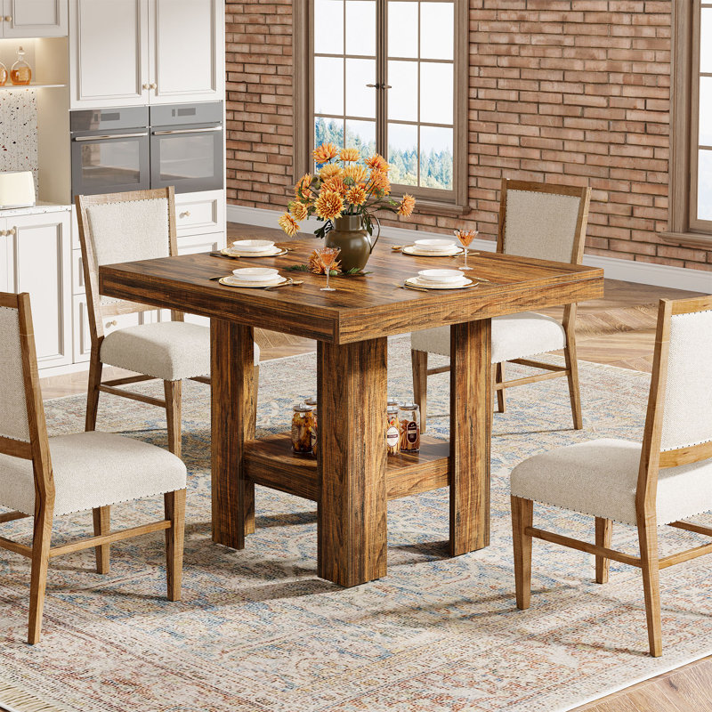31.5" Wide Square Dining Table