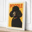 Poodle Portrait Retro - Wrapped Canvas-585346977-585347002
