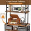 172 cm H Media Shelves
