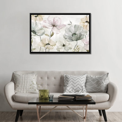 " Garden Grays " Graphic Art Print