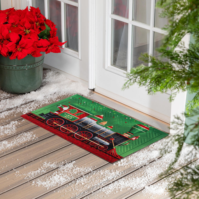 Tapis gaufré North Pole Express