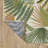 Arjay Layered Tropical Leaves Green/ Ivory Indoor-Outdoor Rug-716930582