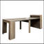 Table de salle à manger extensible en bois avec rangement Quentin-118445136-117044435