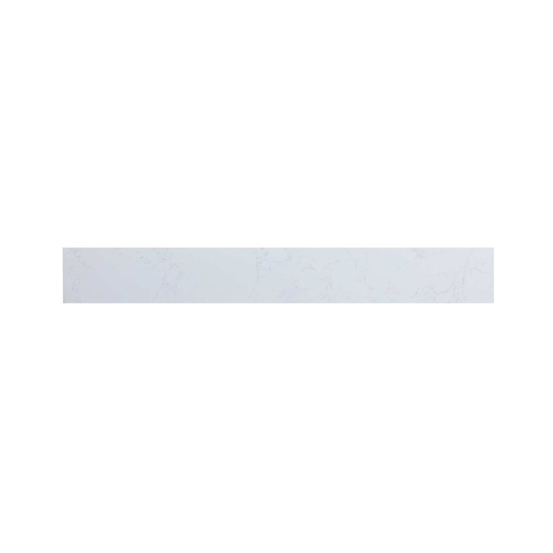 32 inch backsplash in Marble White