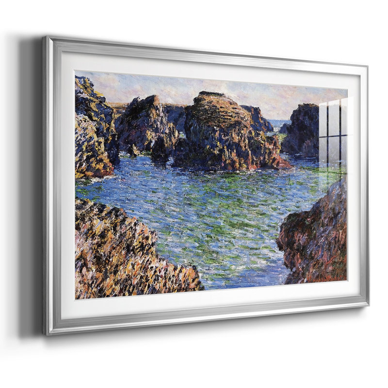 «Coming Into Port», impression sur papier, Argent, H 30 po x l 44 po x P 1,5 po
