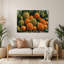 «Fruit Naranjilla», art mural en métal brun-1753176691