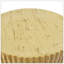 Table d'appoint cylindrique MGO, texture semblable au bois, couleur brun antique