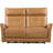 Kondzha 62'' Genuine Leather Flared Arm Zero Gravity Power Reclining Loveseat