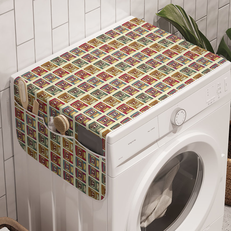 Ensemble de 2 lave-linge East Urban Home Retro de 47 po x 18,5 po