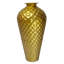 Vase de plancher en métal 25,25 po Cordney Gold