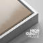 «Abstractest And Fog Landscape Minimalist Earth Tones», 3 pièces-99077760-99077761