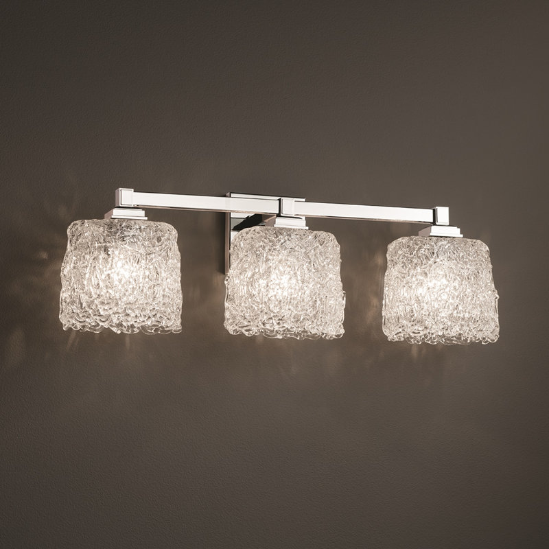 Leroux 3 - Light Bath Bar, Polished Chrome