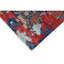 High-Quality Hand-Knotted Navy And Red Area Rug