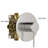 Pressure-balanced Brushed Nickel Shower System For Relaxing Spa Experience