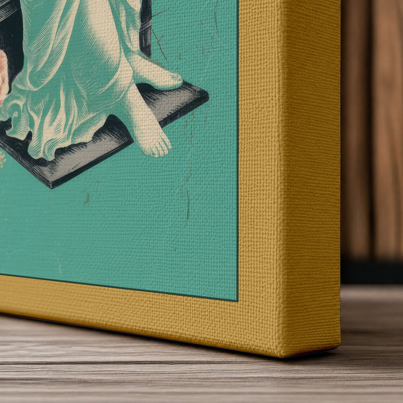 Print, 36x24 - 91.4 x 61.0 cm, Ochre Border