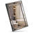 Jorden Black Metro Beaded Glass Framed Vanity Accent Mirror-306501868