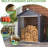 5X2 Outdoor Firewood Storage Shed