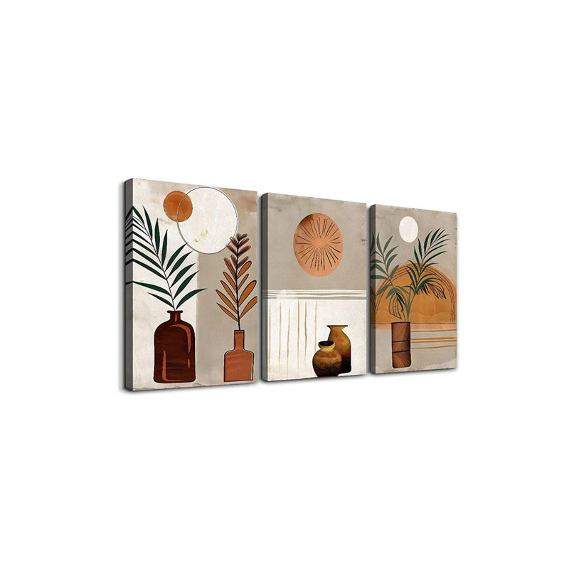3 Piece Wrapped Canvas Print