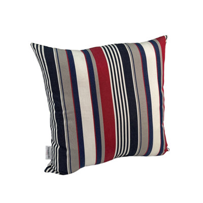 Outdoor Pillow 18" Square Caribe Stripe 400