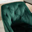 49.8cm H Velvet Upholstered Metal Armchair-122056786