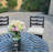 Aluminum 5-Piece Patio Bar Set with 30'' Round Bar Table-1775070295