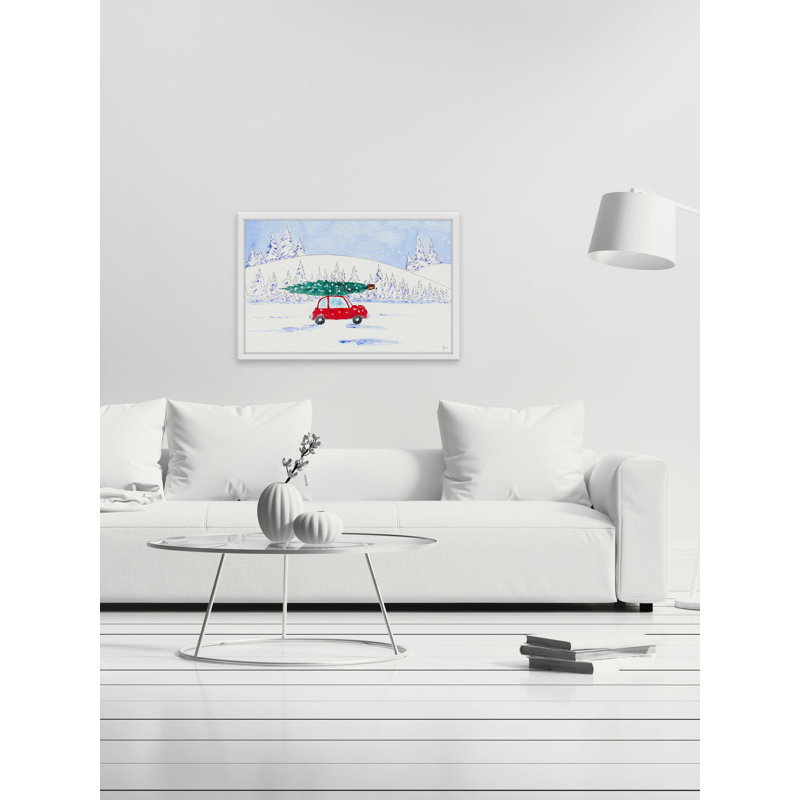 « voyage de l’arbre ii », reproduction d’art encadrée, l 18 po x H 12 po x P 1,5 po