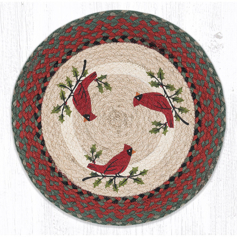  Napperon Holly Cardinal