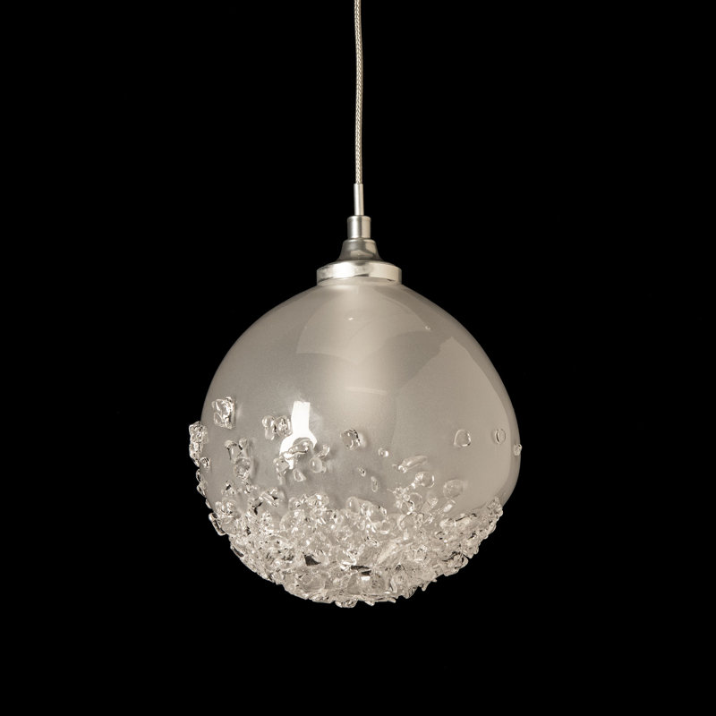 Fritz 1 - Light Single Globe Pendant, Sterling