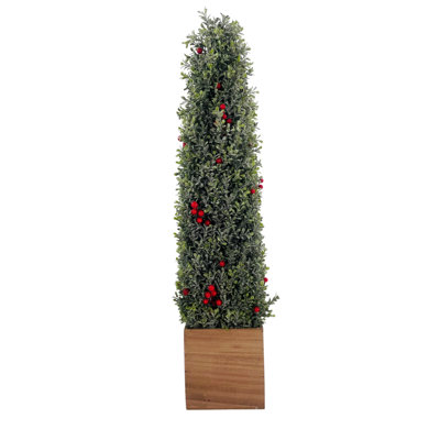 Faux Boxwood Topiary