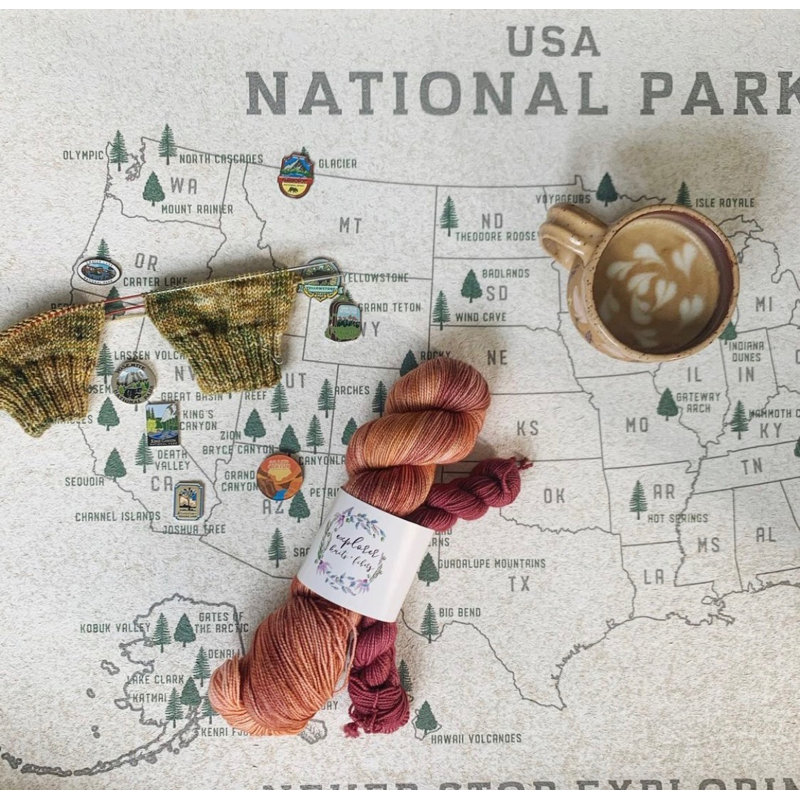National Park Pinboard, H 16 po x l 28 po x P 1,5 po