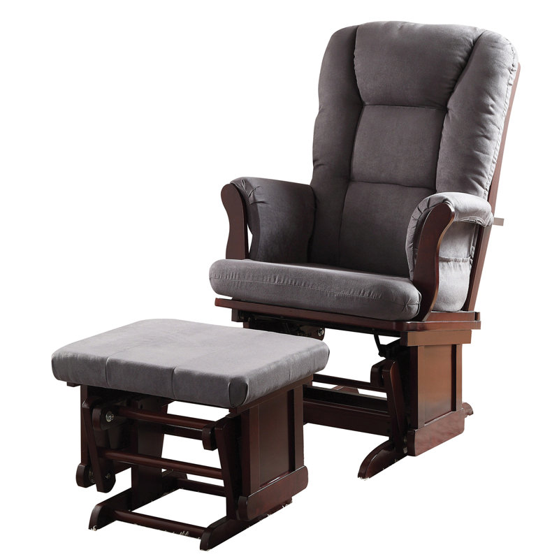 Fauteuil oscillant avec repose-pieds Cherry