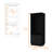 Black Glassware Rack Bar Cabinet - Modern And Practical Cabinetry With Convenient Organized Storage