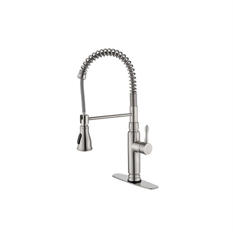 Red Cloud Pull Down Touch Kitchen Faucet, Brushed Nickel