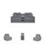 Canapé modulaire inclinable électrique 3 pièces Craven