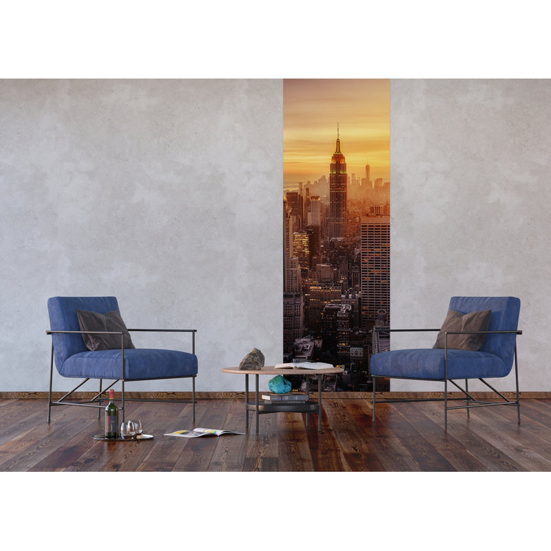 Panneau mural L 9 pi x l 35 po Empire State Bulding