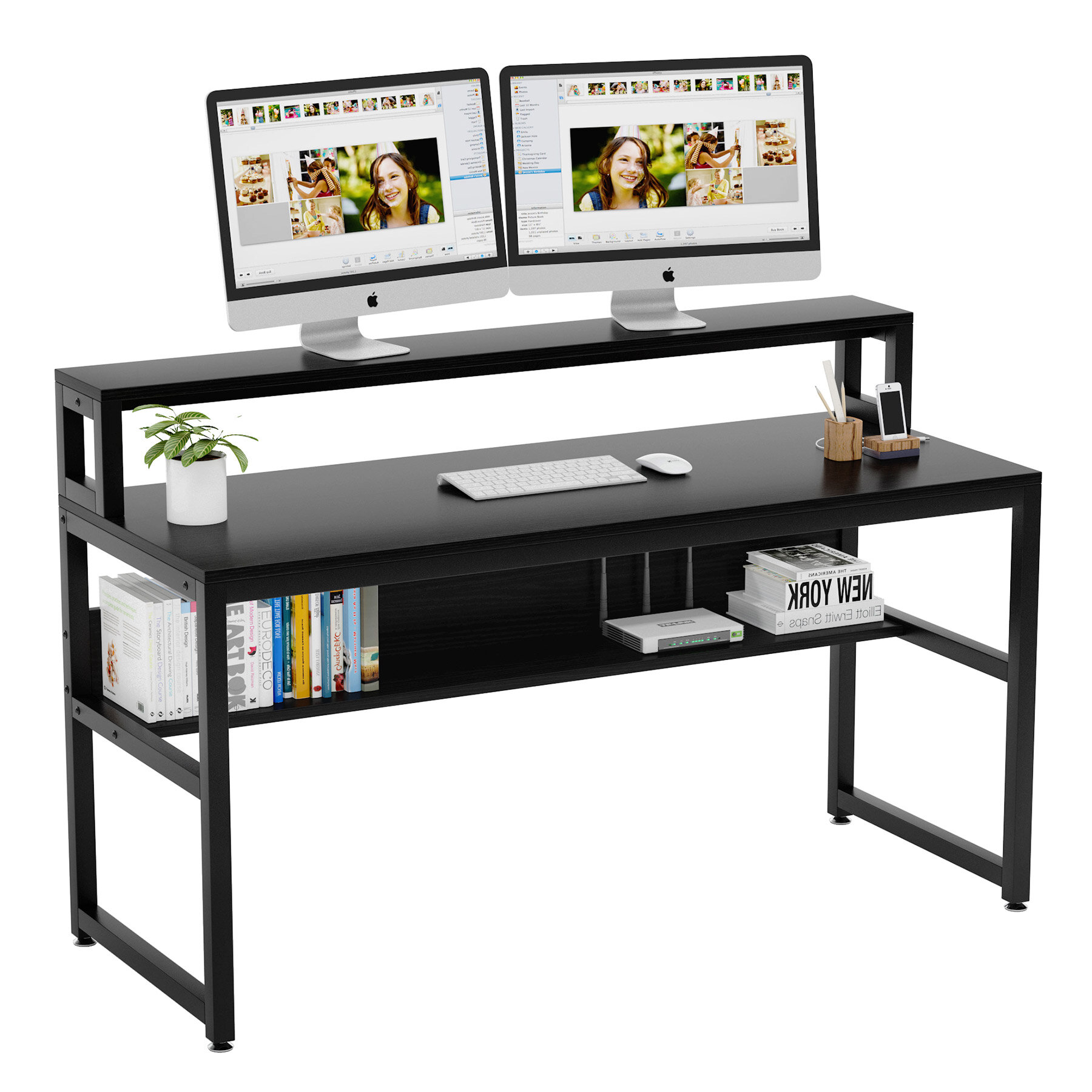 Inbox Zero 55.12'' Desk & Reviews