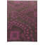 Tapis brun foncé 5 x 8 Pineland