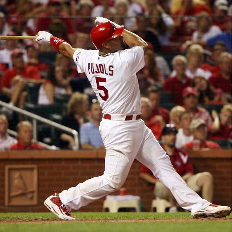 Albert Pujols, H 28 po x l 28 po