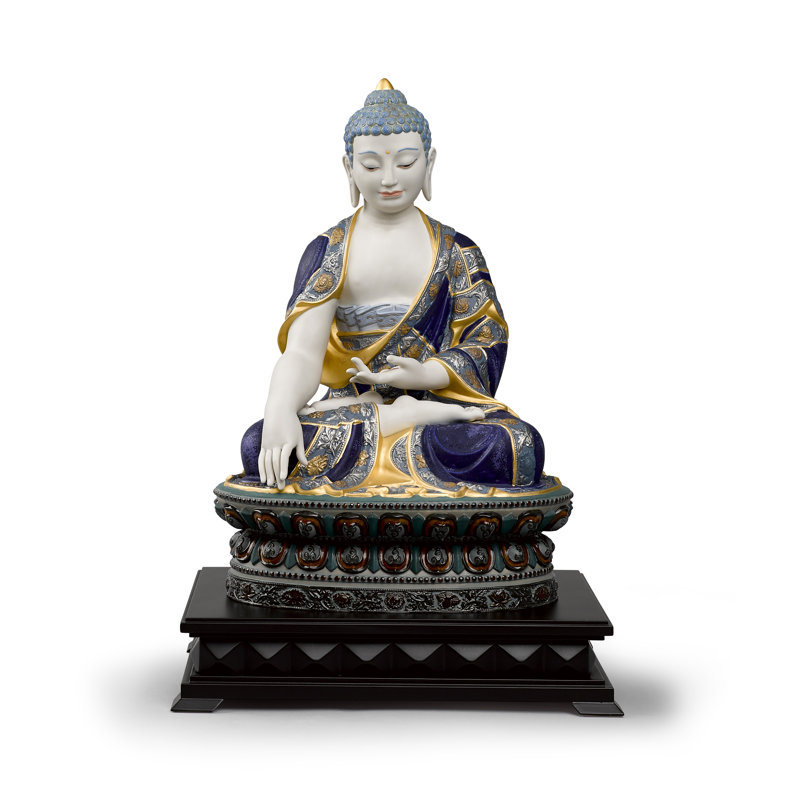 Shakyamuni Buddha Statue, Golden Lustre