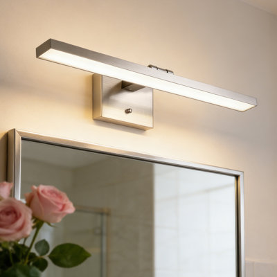 24" Dimmable LED 25W Bath Bar Lighting Over Medicine Cabinet,5 CCT Adjustable with Extendable Arm for Bathroom