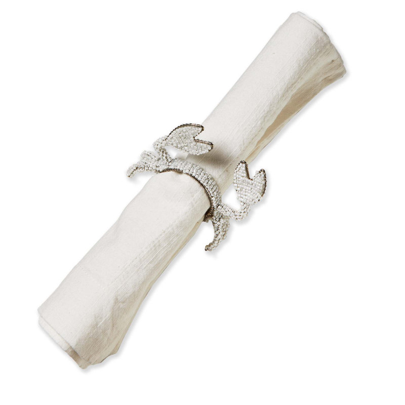 Beaded Crab Napkin Ring