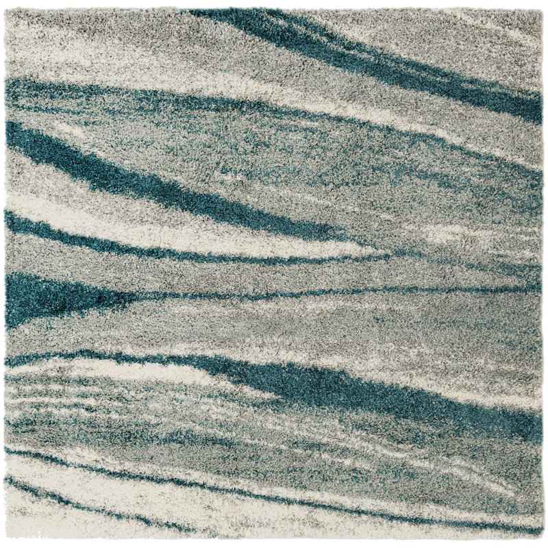  Tapis à poil long Whisper, Carré 7 pi 10 po