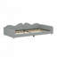 Upholstered Daybed, Sherpa Fabric Sofabed-1077131124-1077131126