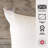 Abstract White Square Euro Cushion Pad-87820009